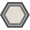 Daltile Bee Hive Hexagon 24x20 Honeycomb Cool