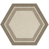 Daltile Bee Hive Hexagon 24x20 Honeycomb Warm