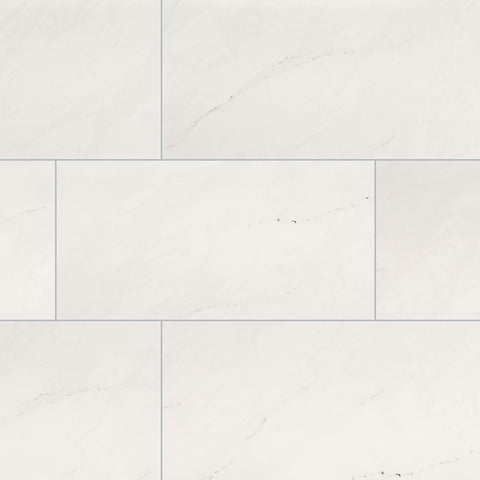 Aria Porcelain Tile Collection Ice - 12"x24" Swatch