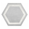 Tile Collection Form Hexagon Frame Decorative Tile Ice
