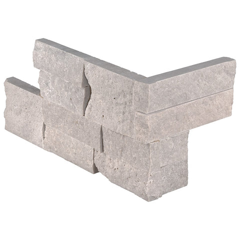MSI Ledgestone Veneer - Iceland Gray Corner - Split Face Swatch