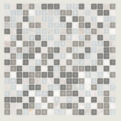 Shaw Tile Awesome Mix Iceland 5/8 Mosaic Wall Swatch