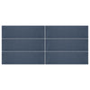 Daltile Stencil Rectangle Half Moon 4x12 Indigo