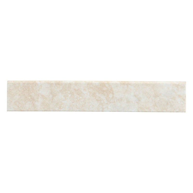 MSI Porcelain Essentials Ansello Ivory Bullnose 3x18