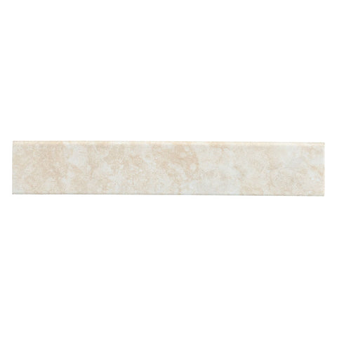 MSI Porcelain Essentials Ansello Ivory Bullnose 3x18 Swatch