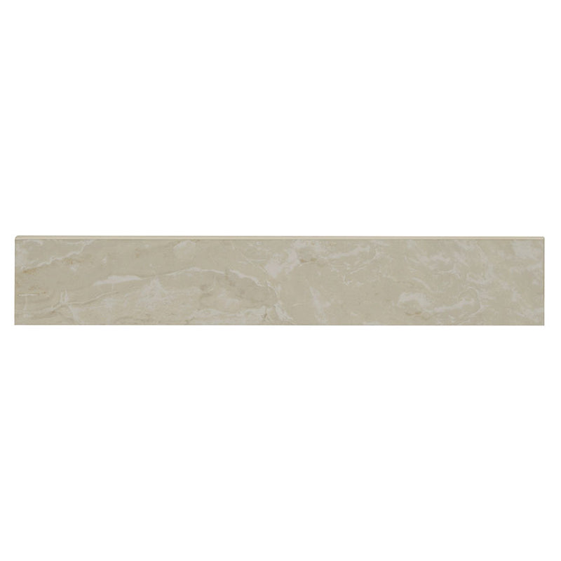 MSI Porcelain Onyx Ivory Bullnose 3x18 Matte