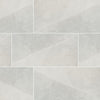 Sande Porcelain Tile Collection Ivory - 3"x18" Bullnose