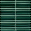 Daltile Artefino Vintage Mosaic Pyramid Wave Jade