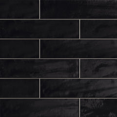 Tile Collection Urban Living 3x12 Tile Jet Black