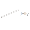 Daltile Composition Gesso Gloss CP01 Jolly 1/2x12"