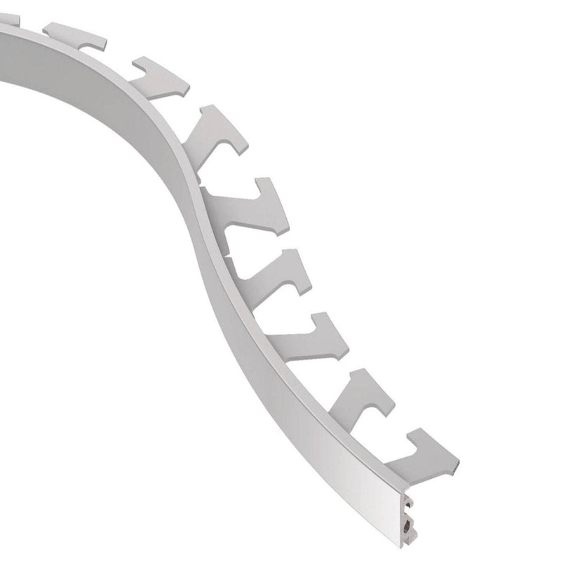 JOLLY-RADIUS EDGE TRIM ALUMINUM SATIN