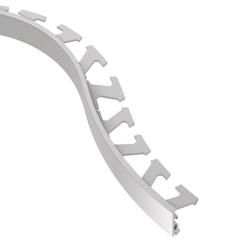 JOLLY-RADIUS EDGE TRIM ALUMINUM SATIN