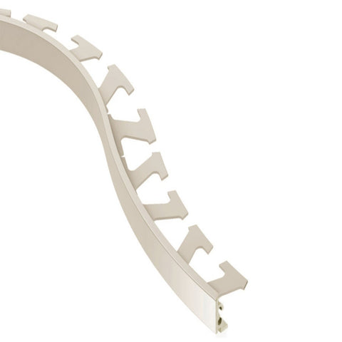 JOLLY-RADIUS EDGE TRIM ALUMINUM SATIN NICKEL