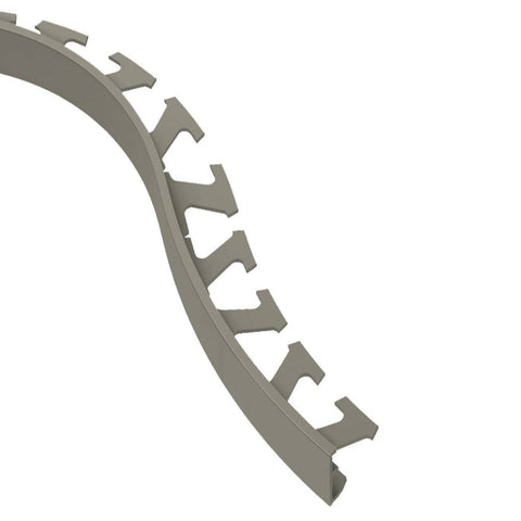JOLLY-RADIUS EDGE TRIM ALUMINUM GREY