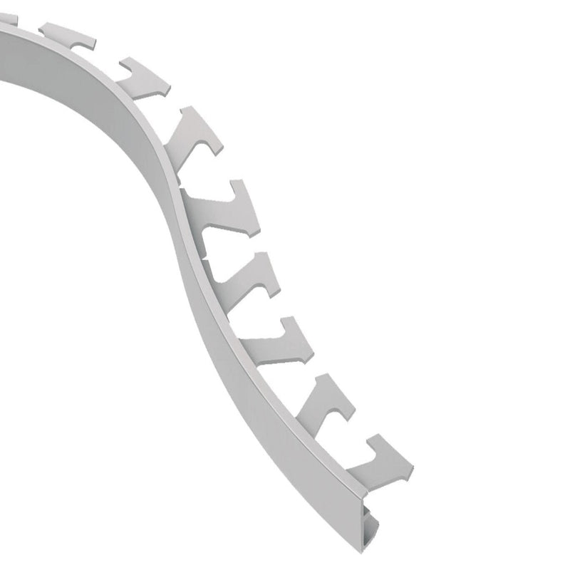 JOLLY-RADIUS EDGE TRIM ALUMINUM CLASSIC GREY