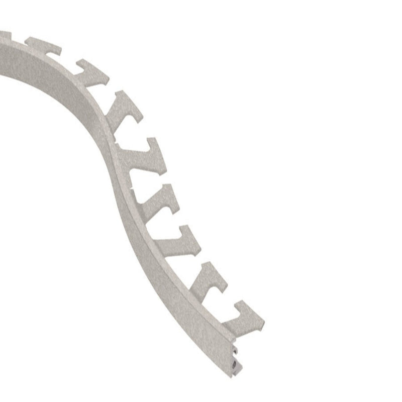 JOLLY-RADIUS EDGE TRIM ALUMINUM GREIGE