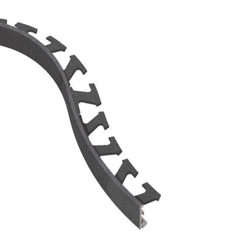 JOLLY-RADIUS EDGE TRIM ALUMINUM ANTHRACITE