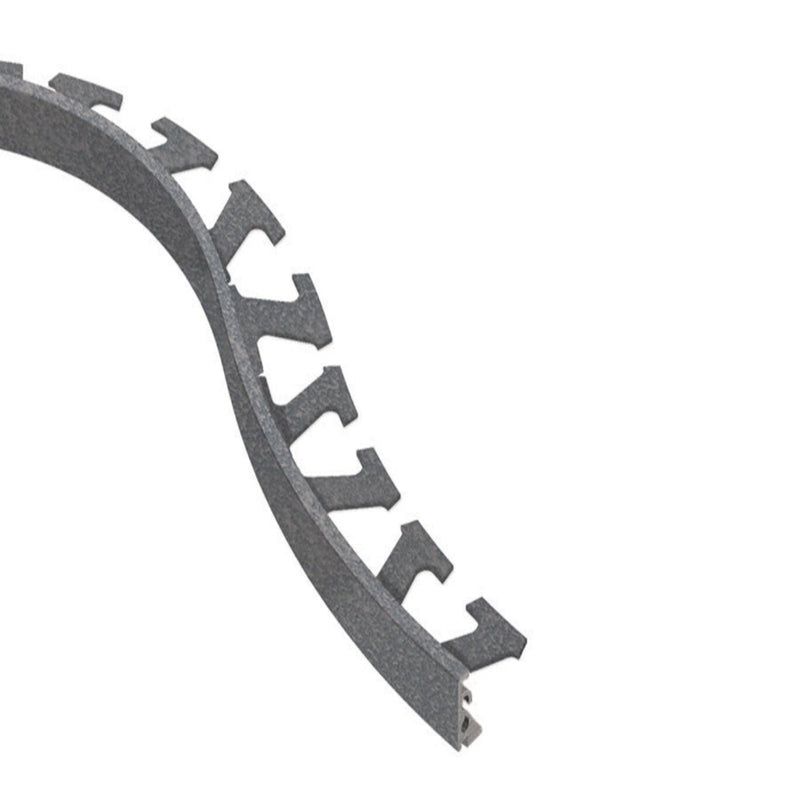 JOLLY-RADIUS EDGE TRIM ALUMINUM LIGHT ANTHRACITE