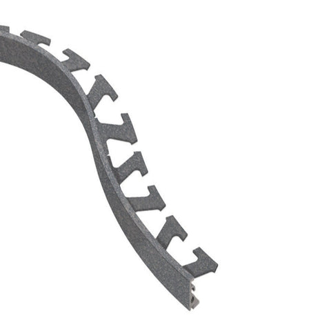 JOLLY-RADIUS EDGE TRIM ALUMINUM LIGHT ANTHRACITE