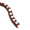 JOLLY-RADIUS EDGE TRIM ALUMINUM RUSTIC BROWN
