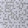 Daltile Granite Radiance Mosaic Straight Joint Kashmir White