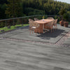 Arterra Porcelain Paver Katella Ash - 8"x47" Outdoor Scene