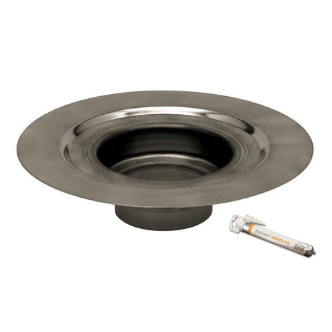 KERDI-DRAIN FLANGE KIT STN STEEL 2" OUTLET
