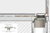 Schluter Kerdi Line Vario Linear Drain FLANGE KIT 2" ABS & PVC
