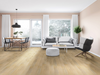 MSI Everlife Engineered Waterproof Hardwood Woodhills Kings Buff Oak Room Scene
