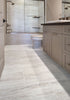 Veneto Porcelain Tile Collection White - 12"x24" Polished Room Scene