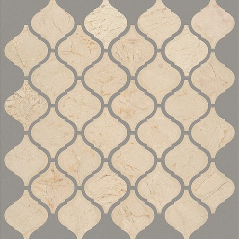 Shaw Tile Chateau Lantern Crema Marfil 12x12