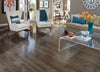 Somerset Character Plank Solid 3/4" Hickory Ember 5" Low Gloss Room Scene