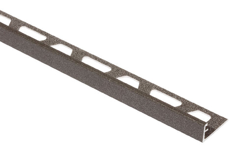 Schluter Schiene Edge Trim Aluminum Light Anthracite Textured