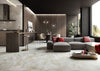 Livingstyle Porcelain Tile Collection Travertino - 18"x36" Room Scene