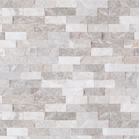 MSI Ledgestone Veneer Luna Gray Panel - Splitface Swatch