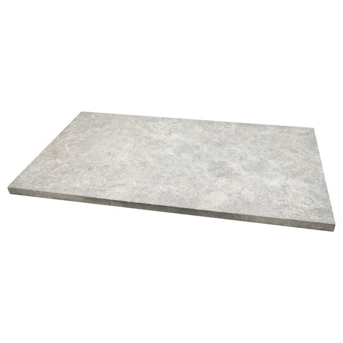 Arterra Porcelain Pool Coping Lunar Silver - 13"x24" Swatch