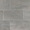 Oxide Magnetite Porcelain Tile Collection - 12x24" Swatch