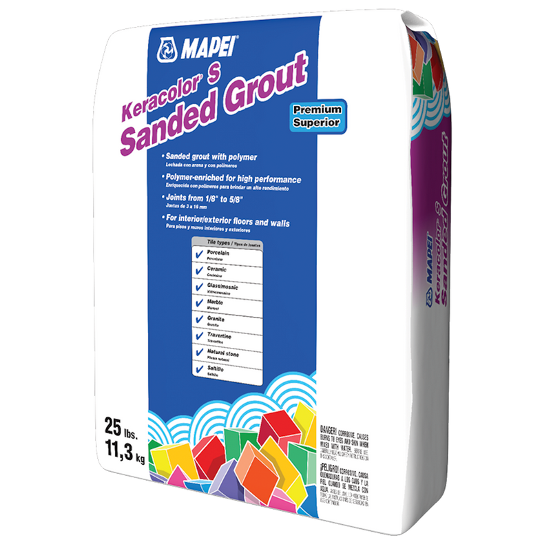 Mapei Keracolor S Sanded Grout 25 lbs.