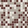 Daltile Keystones Mosaic Straight Joint 1"x1" Maple Blend