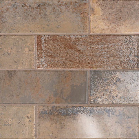MSI Marza Rust Subway - 4"x12" Swatch