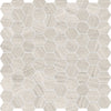 Tile Collection Mayfair Mosaic Hexagon Tile Strada Ash
