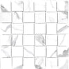 Tile Collection Mayfair Mosaic Basketweave 2x2 Tile Statuario Venato