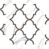 Tile Collection Mayfair Mosaic Arabesque Tile Statuario Venato