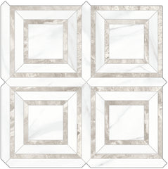 Tile Collection Mayfair Mosaic Piazza Polished Tile Volakas Grigio