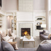 Daltile Memoir Cosmo Grey ME28 12"x12" Room Scene