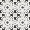 Daltile Memoir Crystal Black ME25 12"x12" Swatch