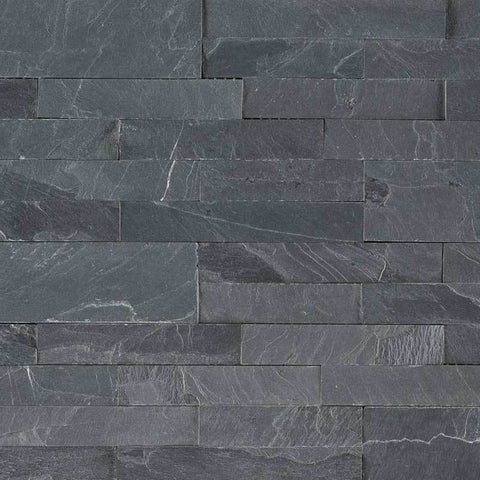 MSI Stik Wall-Tile Collection Midnight Ash Veneer - 6"x22" Swatch
