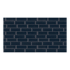 Shaw Tile Geoscapes Midnight Blue Linear Mosaic