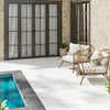 Arterra Porcelain Paver Miraggio Gray - 24x24 Outdoor Scene