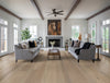 Bjelin Hardened Wood Small Format Baltic Oak Misty White Room Scene